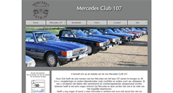 Desktop Screenshot of club107.be